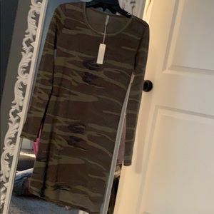 Soft and comfy Camo dress!